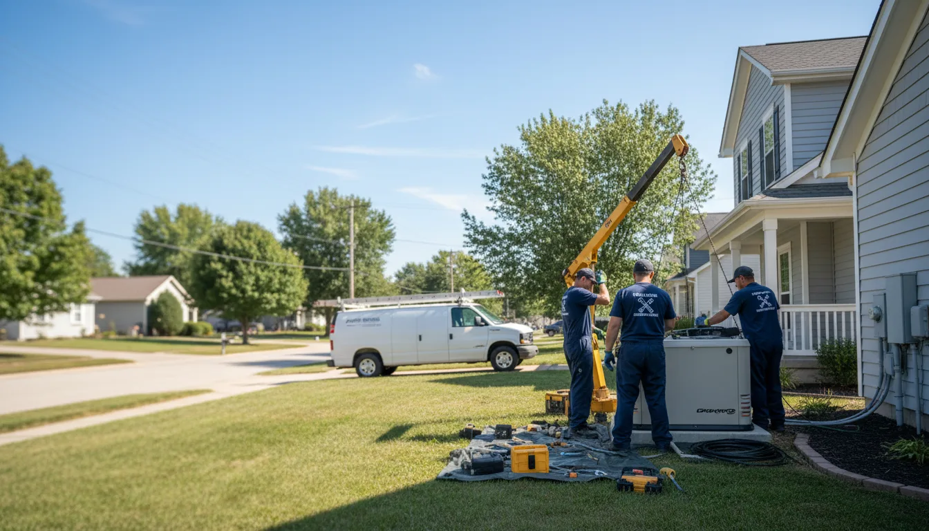 Generator Installation in Muscotah, KS near me